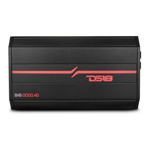DS18 4-Channel SXE Amplifier Class D 2x 500/4ohm Bridge 4 x 320/2ohm 4 x 200/4ohm Watts RMS- Black thumbnail 1