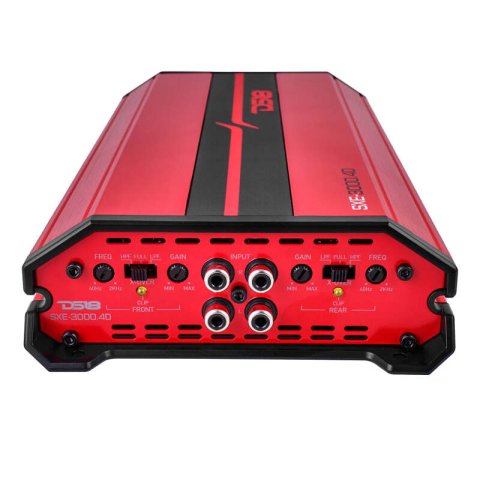 DS18 4-Channel SXE Amplifier Class D 2x 500/4ohm Bridge 4 x 320/2ohm 4 x 200/4ohm Watts RMS- Red thumbnail 3