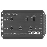 DS18 4-Chnl Speaker Emulator Remote Out Level Matching Controls LED Clip Indicator Hi/Low Converters thumbnail 1