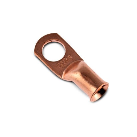 DS18 4-GA Copper Ring Terminals Pack of 10 thumbnail 1
