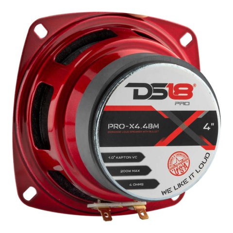DS18 4in 100 Watts RMS 4 ohm Mid-Range Loudspeaker Bullet Loudspeaker thumbnail 7