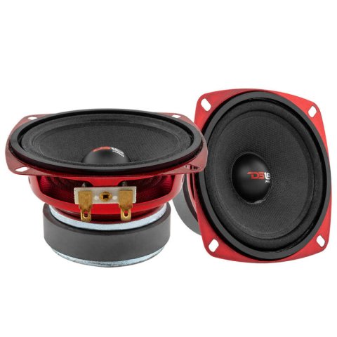 DS18 4in 100 Watts RMS 8 ohm Mid-Range Loudspeaker thumbnail 1