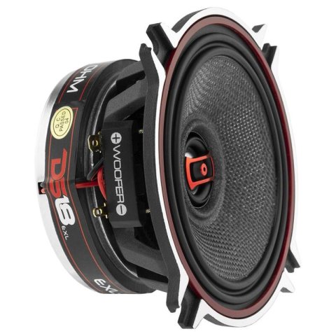 DS18 4in 60 Watts RMS 3 ohm 2-Way Coaxial Speakers And Component System w/ Fiberglass Cone thumbnail 3