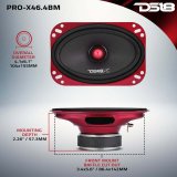 DS18 4x6in 100 Watts RMS 4 ohm Mid-Range Bullet Loudspeaker thumbnail 4