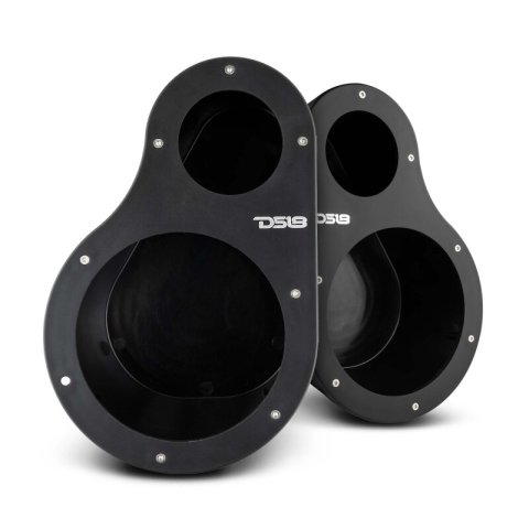 DS18 6.5in 2-Way Speaker Pods Fits 2x 6.5in Speakers 2x 3.78in Tweeters Speakers Not Included thumbnail 1