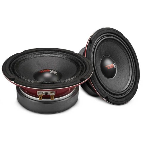 DS18 6.5in 250 Watts RMS 8 ohm Mid-Range Loudspeaker Sealed Back thumbnail 1