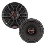 DS18 6.5in 50Watts RMS 4 ohm 2-Way Coaxial Speaker System Universal Fit thumbnail 5