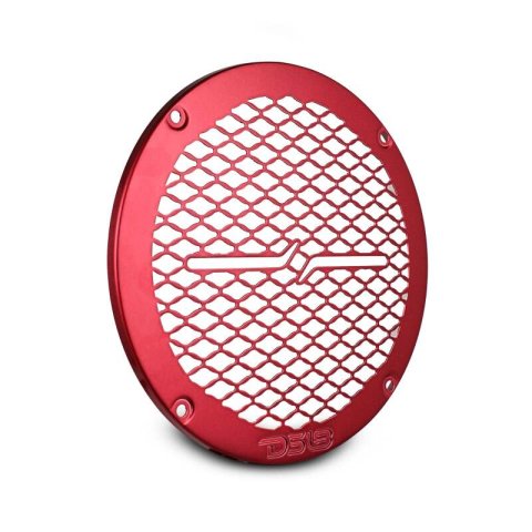 DS18 6.5in Speaker Grill Shallow- Red thumbnail 1