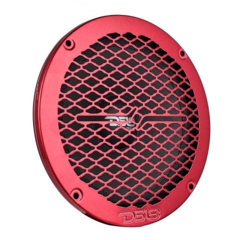 DS18 6.5in Speaker Grill Shallow- Red thumbnail 3