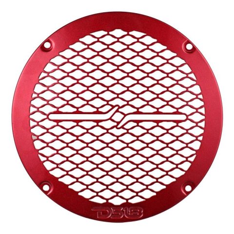 DS18 6.5in Speaker Grill Shallow- Red thumbnail 4