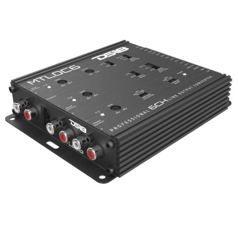 DS18 6-Chnl Speaker Emulator Remote Out Level Matching Controls LED Clip Indicator Hi/Low Converters thumbnail 3