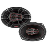 DS18 6x9in 60 Watts RMS 4 ohm 3-Way Coaxial Speaker System Universal Fit thumbnail 2