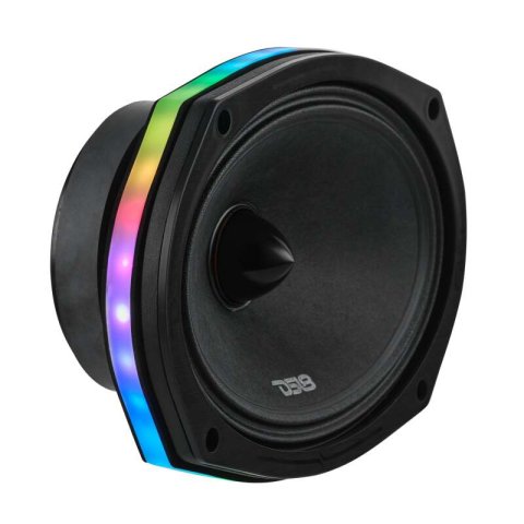 DS18 6x9in Digital LED Speaker Ring w/ Digital LED lights 1/2in Spacer Depth thumbnail 1