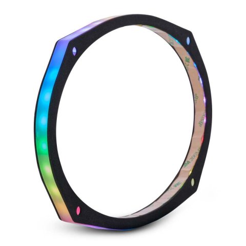 DS18 6x9in Digital LED Speaker Ring w/ Digital LED lights 1/2in Spacer Depth thumbnail 2