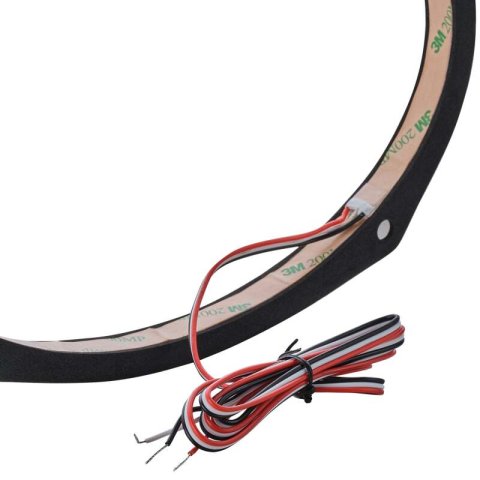 DS18 6x9in Digital LED Speaker Ring w/ Digital LED lights 1/2in Spacer Depth thumbnail 3