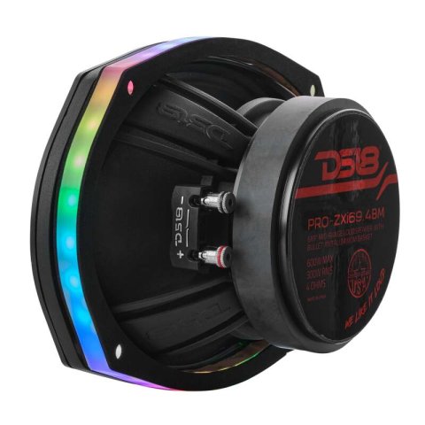 DS18 6x9in Digital LED Speaker Ring w/ Digital LED lights 1/2in Spacer Depth thumbnail 4