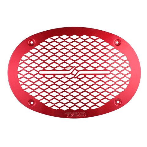 DS18 6x9in Speaker Grill Shallow- Red thumbnail 4