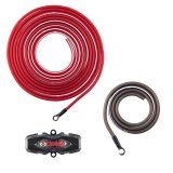 DS18 8-GA Amplifier Install Kit- Red thumbnail 1