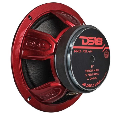 DS18 8in 275 Watts RMS 4 ohm Mid-Range Loudspeaker thumbnail 3