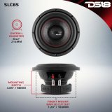 DS18 8in Select Subwoofer 200 Watts RMS 4 ohm SVC thumbnail 7