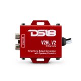 DS18 Hi/Low Converter 2-Chnl Speaker Emulator Remote Out For Adding Aftermarket Amps To Any System thumbnail 3