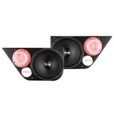 DS18 Jeep JKU Fits 2x 6.5in Speakers 2x 3.78in Tweeters Back Door Panels thumbnail 1