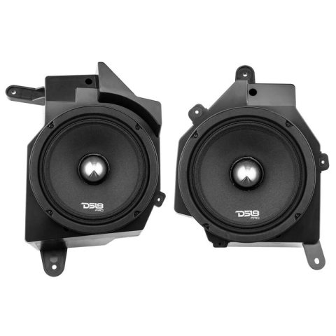 DS18 Jeep JL/JLU/JT Dash Enclosure w/ 2x 6.5in Speakers Left + Right 2x PRO-FR6NEO Incl 225 Watts thumbnail 5