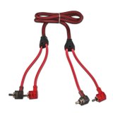 DS18 Level 2 RCA Wire 3-Feet Smart 90-Degree Connectors thumbnail 2
