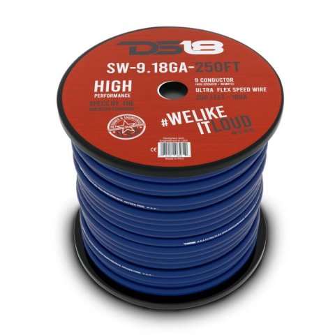 DS18 Speed Speaker Wire 9 x 18-GA 250-Feet thumbnail 2