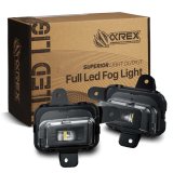 AlphaRex 22-25 GMC Sierra 1500 LED Fog Lights - White/Amber thumbnail 1