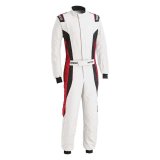 Sparco Suit Victory Pr Boot Cuff 48 WT/RD thumbnail 1