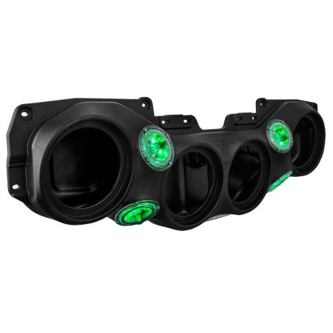 DS18 2018-23 Jeep JL/JLU/JT 1 JL-SBAR/BK.HT/2 NXL-8M/WH/1 LC-RGB/1 AMPKIT4/1 G1800.4D (1x dseJL-SBAR/BK.HT, 1x dseG1800.4D, 1x dseAMPKIT4, 1x dseLC-RGB, 2x dseNXL-8M/WH)