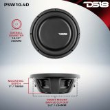 DS18 TJ/JK/JKU/JL/JLU Tailgate Enclosure w/ 1 JBASS/2 PSW10.4D/1 LC-RGB/1 AMPKIT4/1 SXE-2500.1D/BK (2x dsePSW10.4D, 1x dseSXE-2500.1D/BK, 1x dseAMPKIT4, 1x dseLC-RGB, 1x dseJBASS) thumbnail 1