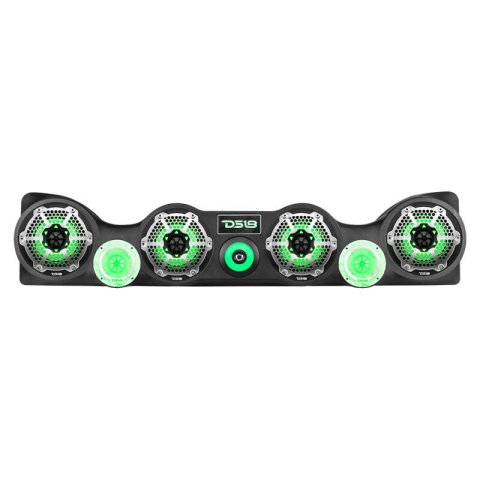DS18 97-06 Jeep TJ Soundbar w/1 TJ-SBAR/BK/2 CF-65M/1 LC-RGB/1 AMPKIT4/1 NXL-X600.4D/2 PRO-TW3L (1x dseTJ-SBAR/BK, 1x dseNXL-X600.4D, 1x dseAMPKIT4, 2x dsePRO-TW3L, 1x dseLC-RGB, 2x dseCF-65M) thumbnail 3