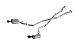 Borla 11-25 Dodge Durango 3.6L V6/5.7L V8 2+4WD S-Type Catback Exhaust - 4.5in Ceramic Black Tips thumbnail 2