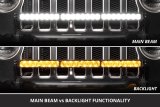 Diode Dynamics Jeep 2018 SS30 Bumper LED Kit Sport White Combo ABL thumbnail 5