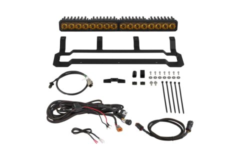 Diode Dynamics 4Runner 2025 TRD Pro Grille SS20 Pro Yellow Combo