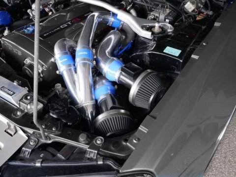 GReddy BNR32 COMPLETE SUCTION KIT STOCK AIRFLOW METERS thumbnail 1