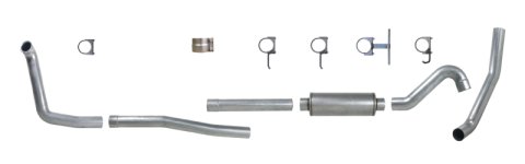 Diamond Eye Performance Turbo Back Exhaust Kit AL thumbnail 2