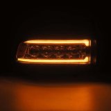 AlphaRex 94-01 Dodge Ram 1500 NOVA LED Headlights Chrome w/ Activ. Light Seq. Signal and SB DRL thumbnail 1