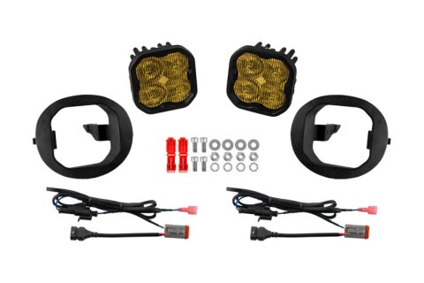 Diode Dynamics 06-09 Toyota 4Runner SS3 Type TR SAE Fog Light Kit - ABL Yellow thumbnail 1