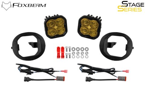 Diode Dynamics 06-09 Toyota 4Runner SS3 Type TR SAE Fog Light Kit - ABL Yellow thumbnail 5