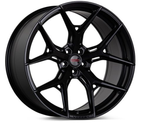 Vossen HF-5 - 21x.9.5 - 5x112 - ET12 - Deep - 66.5 - SB - Satin Black 2023 Porsche Macan Fitment