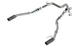 Borla 24-25 Ford Ranger Raptor 2.75in Tail Pipe Kit 4in Tip - Brawler Ceramic Black thumbnail 1
