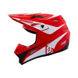 Answer 26 AR1 Mototown Helmet Glossy Red/White/Black - 2XL thumbnail 2