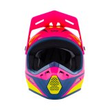 Answer 26 AR1 Mototown Helmet Matte Pink/Hyper Acid/Dark Blue - Large thumbnail 1