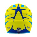 Answer 26 AR1 Mototown Helmet Matte Hyper Acid/Cyan/Dark Blue - XS thumbnail 2