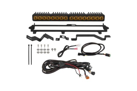 Diode Dynamics 2022-2026 Toyota Tundra Pro Grille SS20 Sport LED Kit Yellow Combo 3000K thumbnail 1