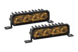Diode Dynamics SS6 Pro Yellow Fog Standard ABL (pair) 3000K thumbnail 1