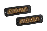 Diode Dynamics SS6 Sport Yellow Flood Flush ABL (pair) 3000K thumbnail 1